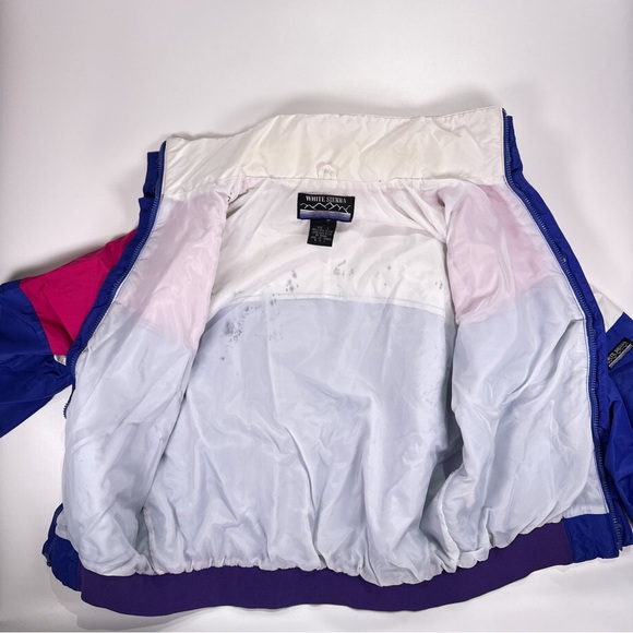 Eddie Bauer Pink and Blue Colorblock Jacket - Picture 5 of 11